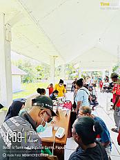 Kegiatan Skrining Pelayanan Kesehatan Gratis di Puskesmas Betaf