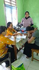 Puskesmas Sarmi Gelar Kegiatan Posyandu Rutin di Kampung Lembah Neidam