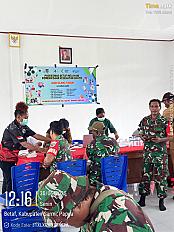 Puskesmas Betaf Gelar Cek Kesehatan Gratis bagi Pegawai Distrik dan Anggota Koramil