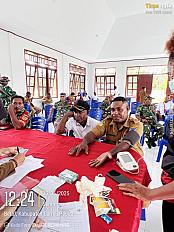 Puskesmas Betaf Gelar Cek Kesehatan Gratis bagi Pegawai Distrik dan Anggota Koramil