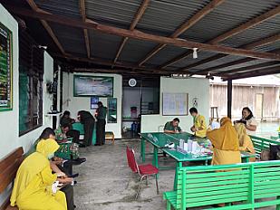 Pelayanan CKG Mobile di Koramil Sarmi Kota oleh Puskesmas Sarmi