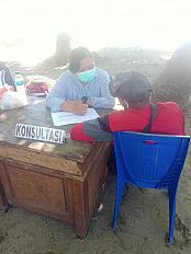 Puskesmas Sarmi Laksanakan CKG Mobile di Kampung Amsira