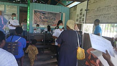 Layanan Cek Kesehatan Gratis (CKG) hadir di Kampung Tafarewar, Distrik Sarmi
