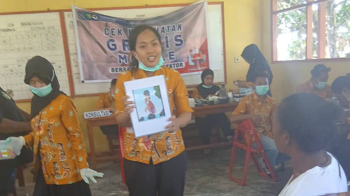 Puskesmas Sarmi Gelar CKG Mobile di Kampung Armo Pesisir