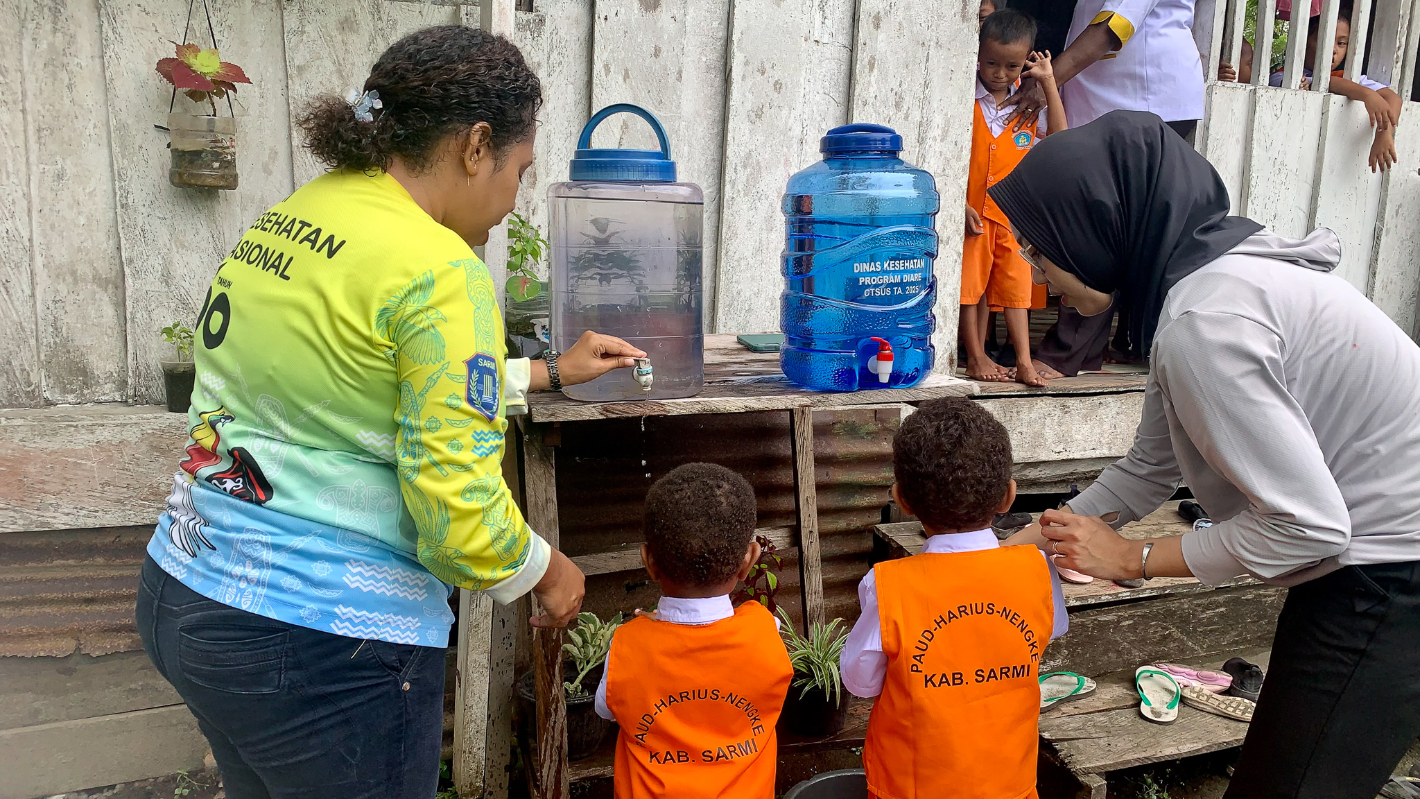 Puskesmas Burtin Tanamkan Kebiasaan Hidup Bersih Melalui Penyuluhan CTPS di PAUD Harius Nengke