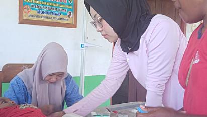 Puskesmas Burtin Gelar Kegiatan Posyandu Rutin untuk Pantau Kesehatan Ibu dan Anak