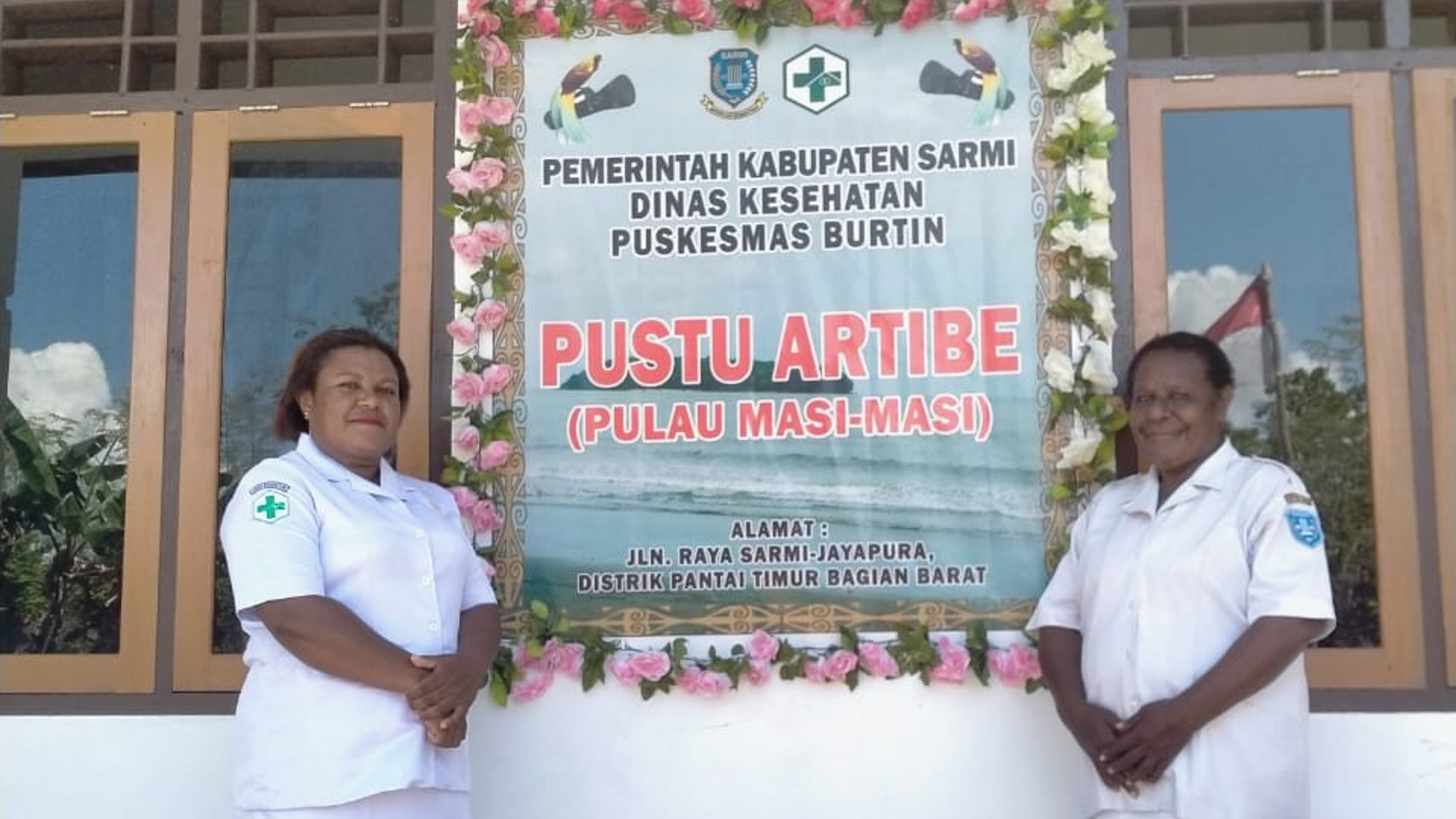 Puskesmas Burtin Laksanakan Pelayanan Kesehatan Rutin di Pustu Artibe, Pulau Masi-Masi