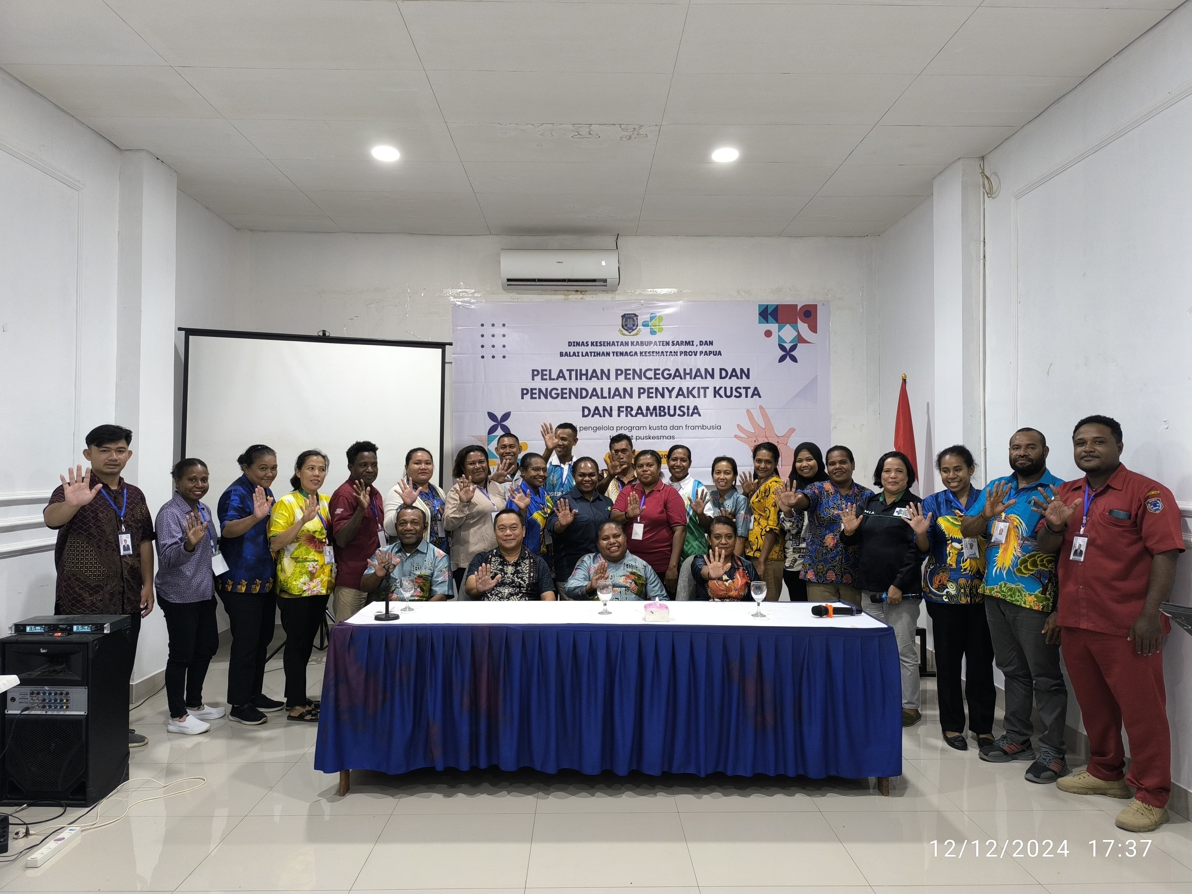 PELATIHAN PENCEGAHAN DAN PENGENDALIAN KUSTA FRAMBUSIA