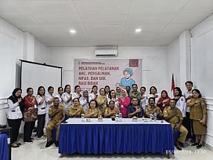 PELATIHAN PELAYANAN ANC, PERSALINAN, NIFAS DAN SHK BAGI BIDAN