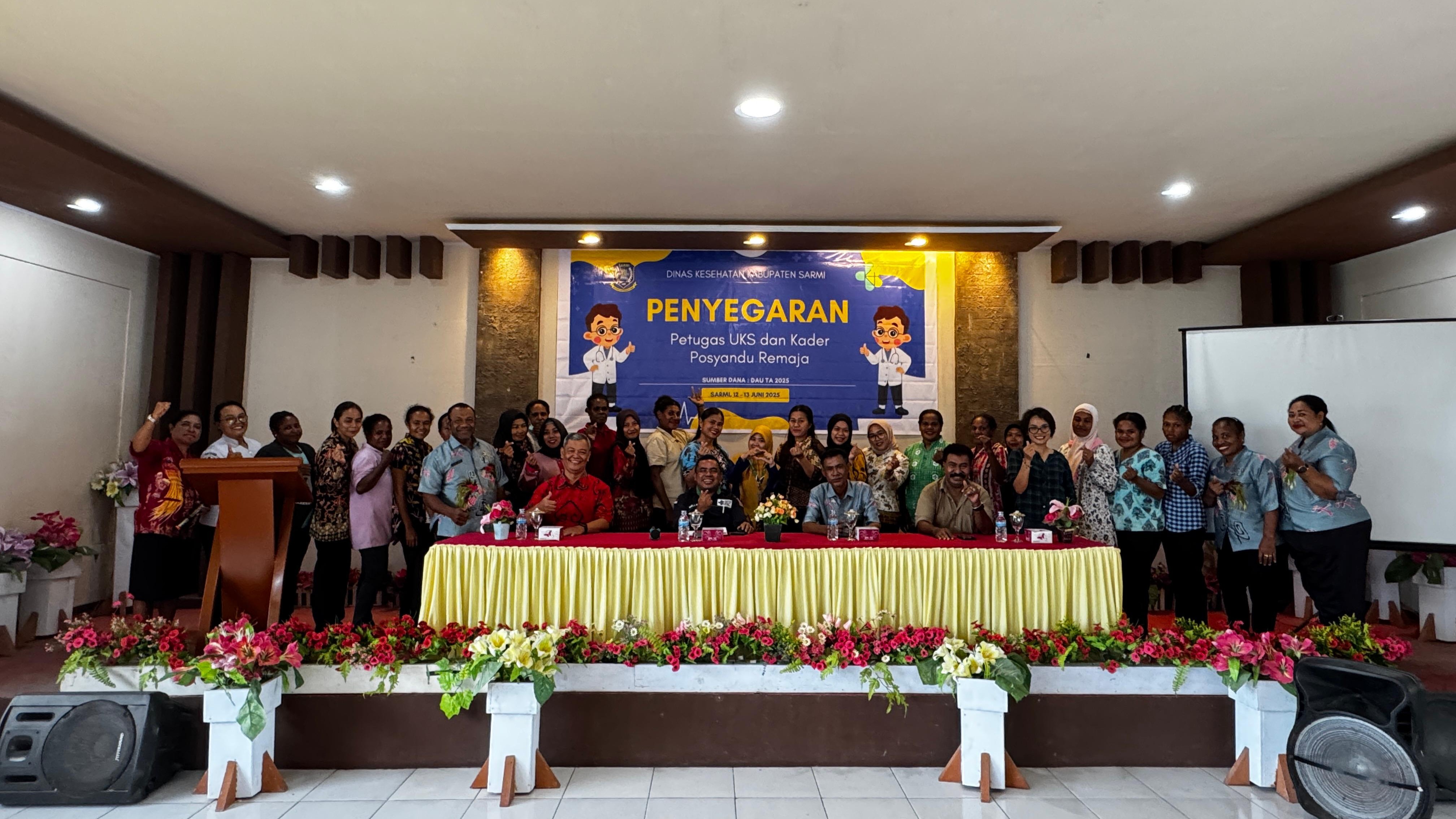 Kegiatan Penyegaran Petugas UKS dan Kader Posyandu Remaja