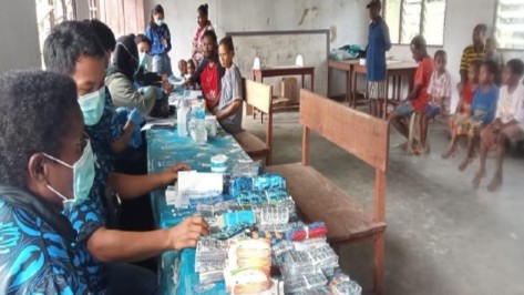 Puskesmas Samanente Gelar Cek Kesehatan Gratis di Kampung Weyen