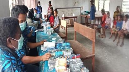 Puskesmas Samanente Gelar Cek Kesehatan Gratis di Kampung Weyen