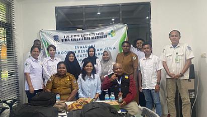 Evaluasi Program Kesehatan Jiwa Digelar di Dinas Kesehatan Kabupaten Sarmi