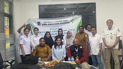 Evaluasi Program Kesehatan Jiwa Digelar di Dinas Kesehatan Kabupaten Sarmi