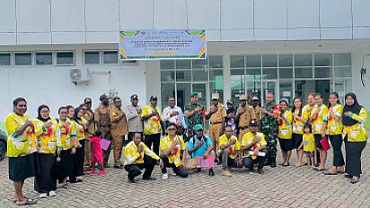 Rapat Koordinasi Lintas Sektor Program Pelayanan Tahun Berhalan dan Launching Integrasi Layanan Primer (ILP)
